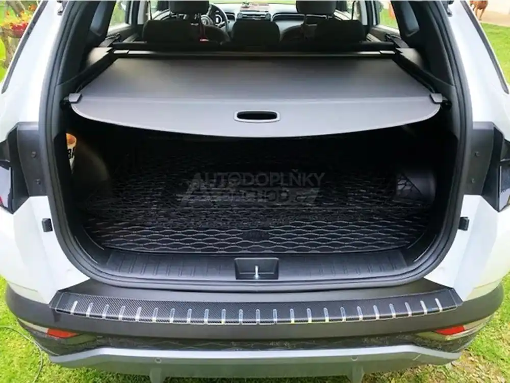 Kryt prahu pátých dveří Hyundai Tucson IV 2021-2026 • nerez s karbonem Kup Teď