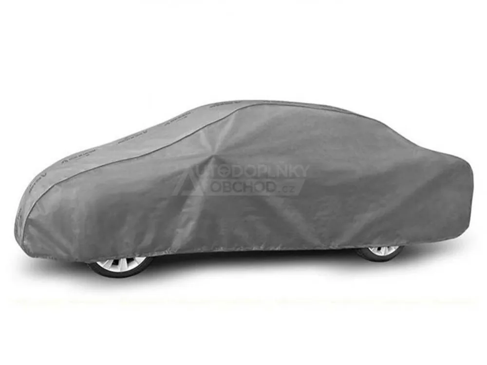 Cenově Výhodný Ochranná plachta auta vel. Sedan M 380-425x136 cm, voděodolná