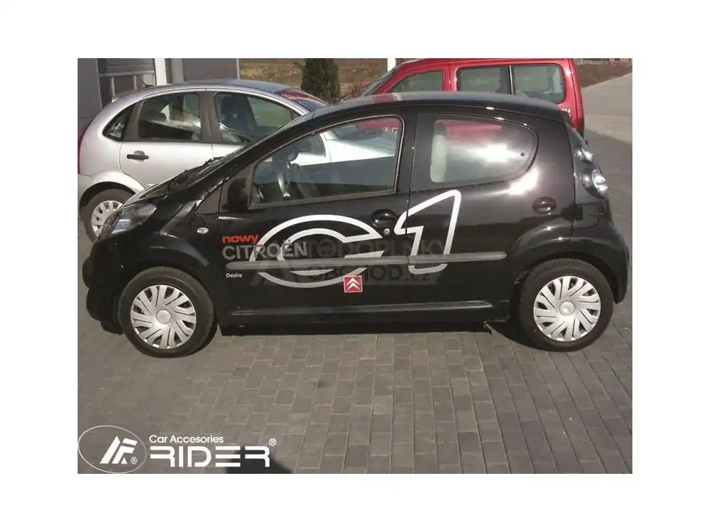 Boční lišty dveří Citroen C1 5D 2005-2014 Nová Kolekce