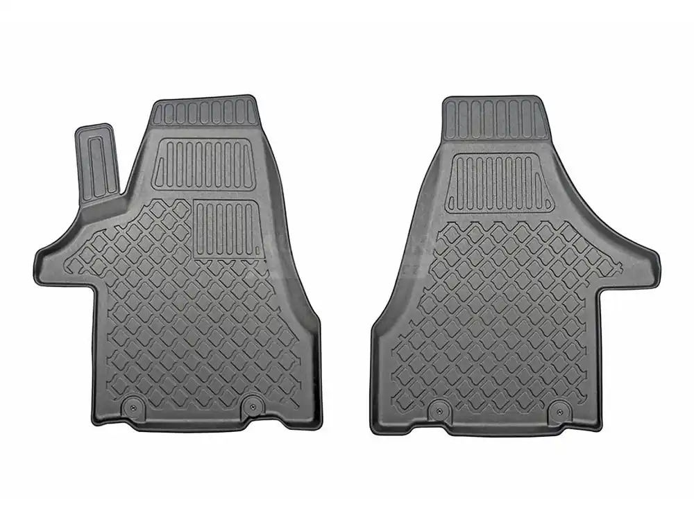 Gumové autokoberce VW Transporter T5 2/3m 2003-2015 • zvýšený okraj Vrácení Zdarma