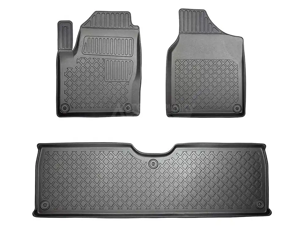 Gumové autokoberce Ford Galaxy 1996-2006 • zvýšený okraj Bezpečná Platba