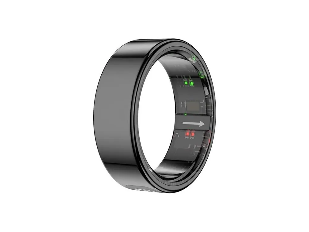 Smart ring COLMI R12 Black vel.8 18,3mm Rychlé Dodání