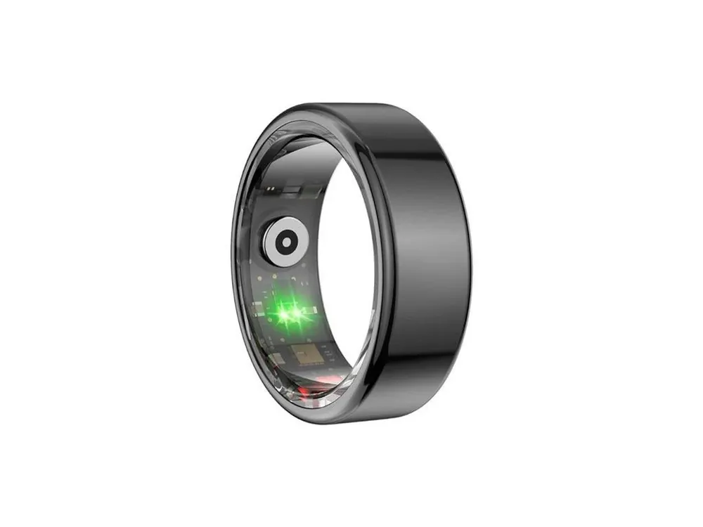Smart ring COLMI R02 Black vel.8 18,1mm Tovární Cena