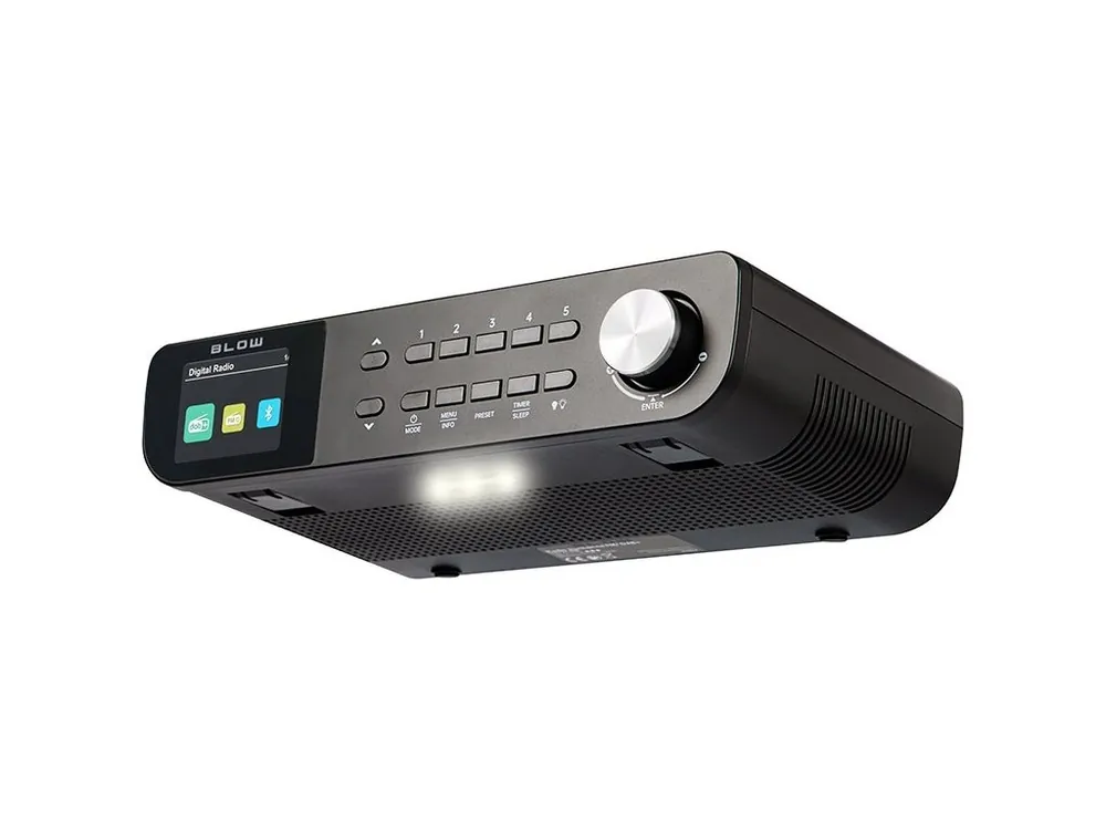 Značkový Kuchyňské FM/DAB+ rádio s Bluetooth BLOW RK1, černé
