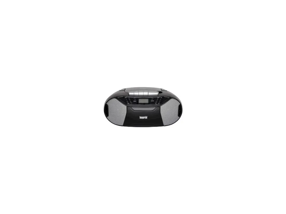 Přenosný boombox PBB 1 Compacte s přehrávačem CD, kazetovým přehrávačem a rádiem FM Imperial 22-325-00 Nejlepší Volba