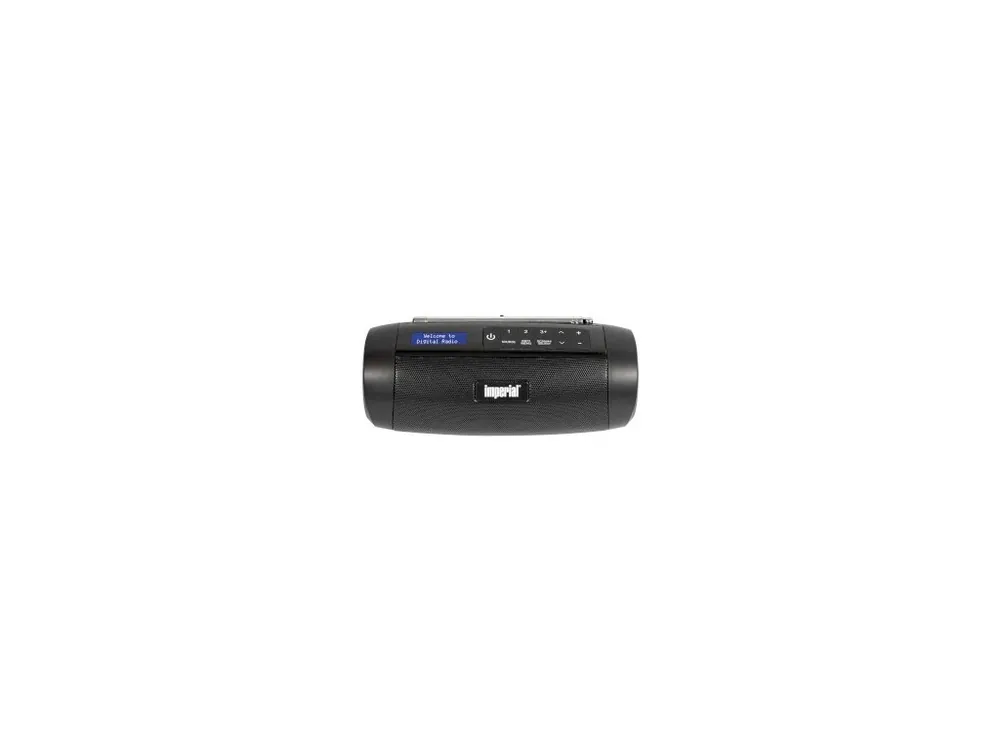 Dokud Zásoby Vydrží Kompaktní rádio DABMAN GO DAB+ / FM černé Imperial 22-316-00