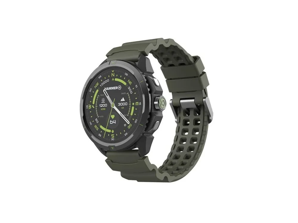 Vrácení Zdarma Hodinky HAMMER Watch 2 Green/Black