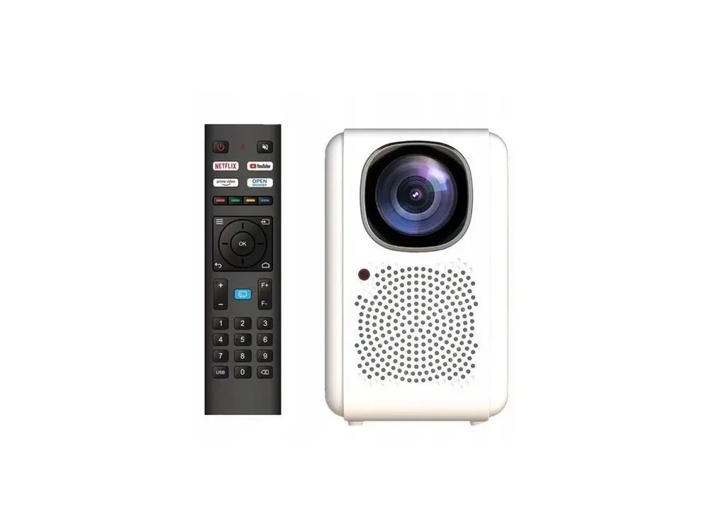 Hit Sezóny TV projektor LED Mecool KP2, Netflix, 12000 LUX, autofocus