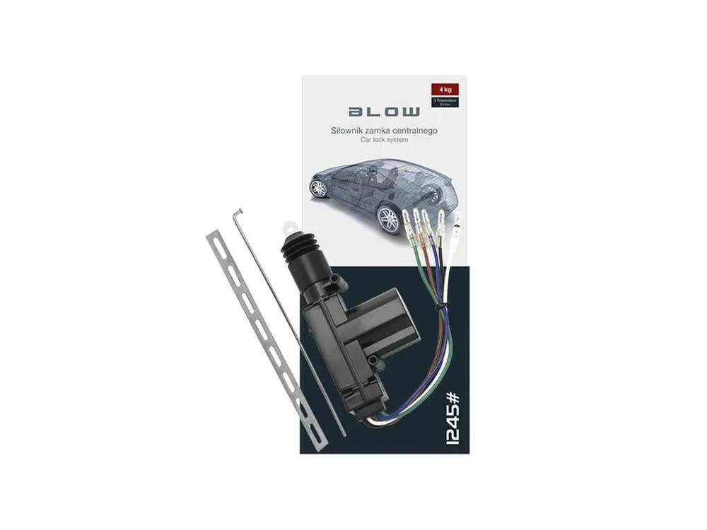 Motor pro centrální zamykání BLOW 1245 5-žílový 4kg Vrácení Zdarma