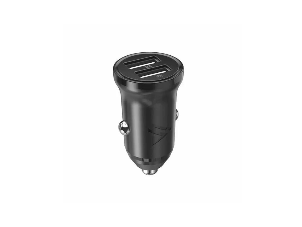 Autoadaptér USB iPEAX CL-02 Black Zlevněný