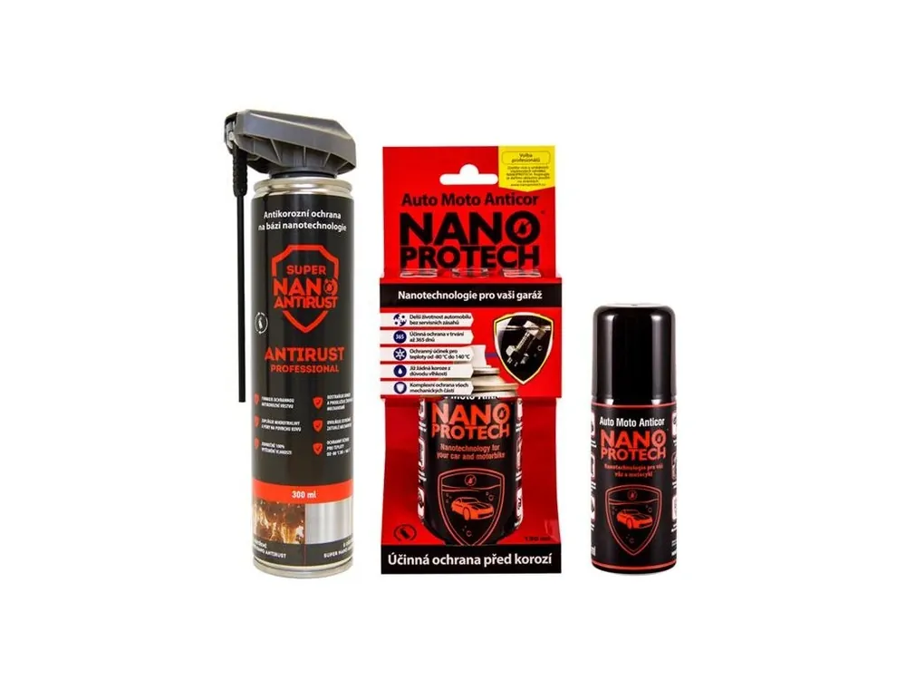 Zlevněný Sprej antikorozní NANOPROTECH Auto Moto Anticor 75ml