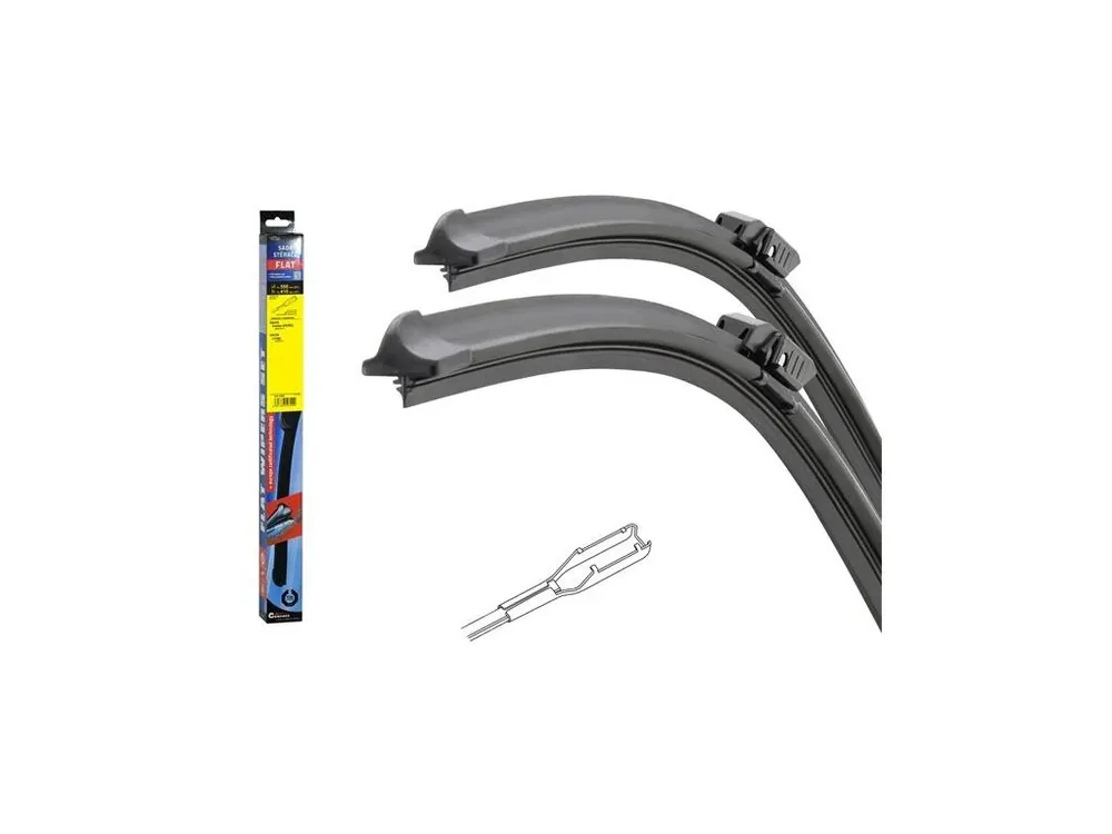 Expresní Doručení Stěrače FLAT SET (TALON) 550+410mm