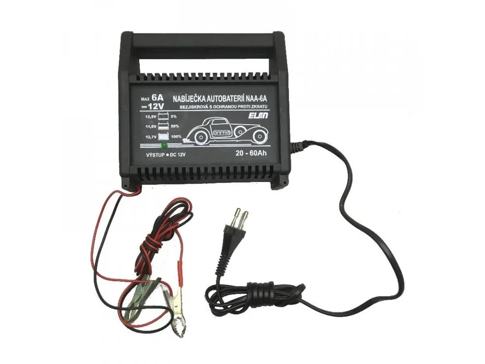 Víkendová Akce Nabíječka autobaterií ELSIN NAA-6A 12V/6A