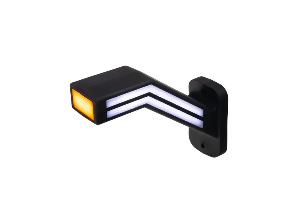 Poziční LED světlo (tykadlo) pro nákladní vozy CARCLEVER pravé červeno-bílo-oranžové TRL191R Cenová Bomba