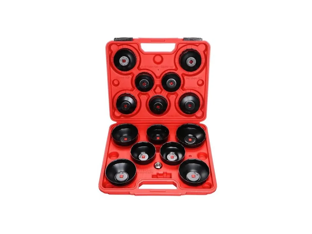 Násadkové klíče na olejové filtry SIXTOL MECHANIC OIL WRENCH 14ks 1/2" Přímo Od Výrobce