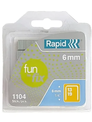 Spony Rapid Fun to Fix, 13/19, 6mm, 1/4", 1104ks Horká Nabídka