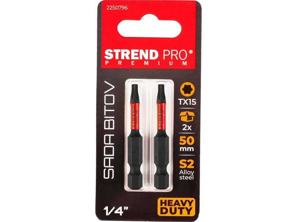 Bit Strend Pro Premium Torx, T10, bal. 2 ks Akční Nabídka