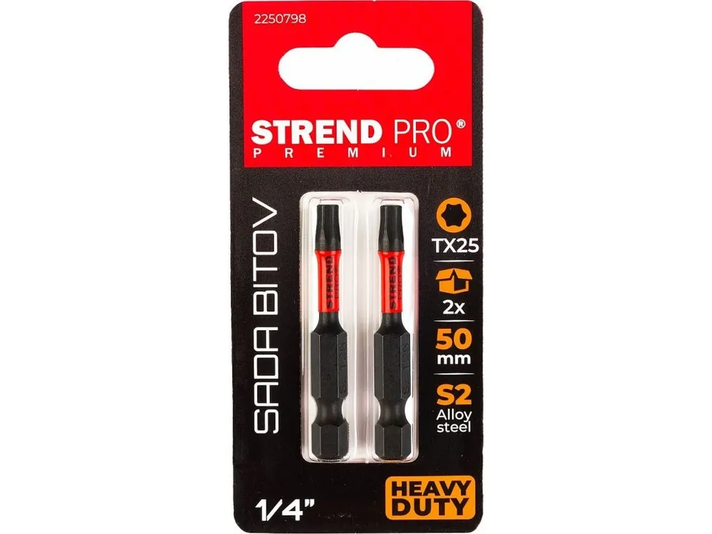 Víkendová Akce Bit Strend Pro Premium Torx, T25, bal. 2 ks