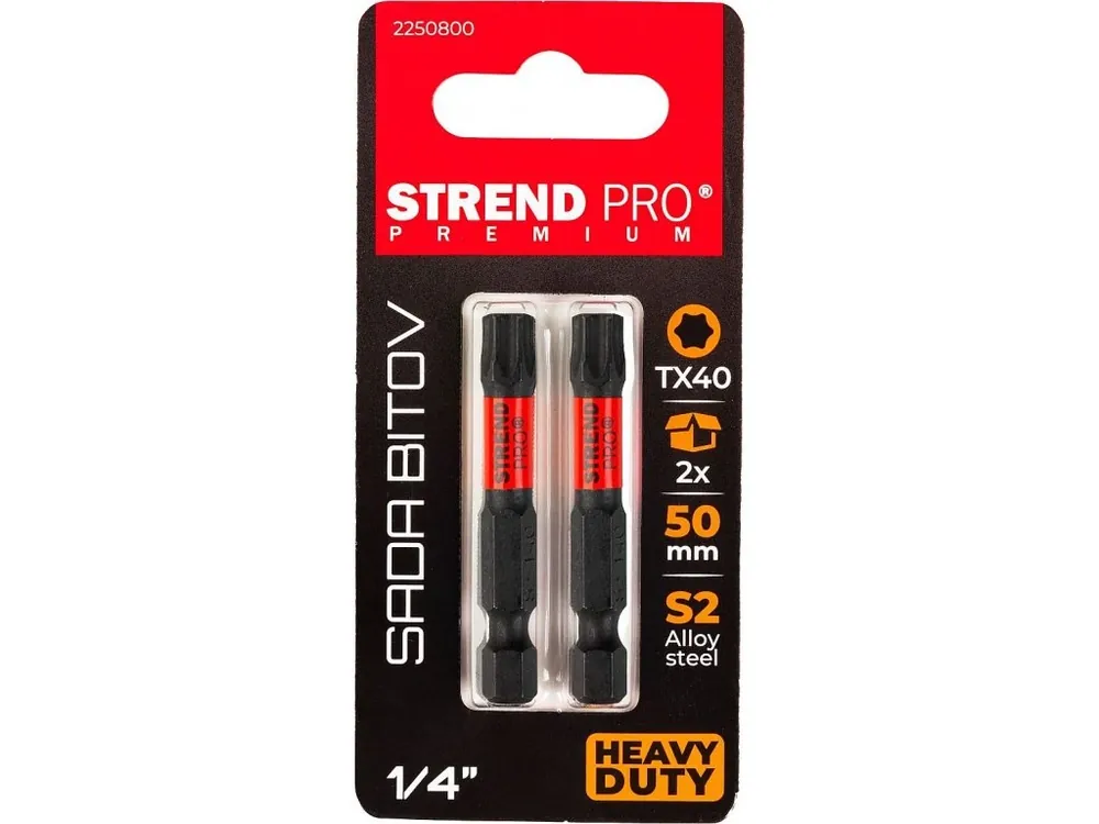 Bit Strend Pro Premium Torx, T40, bal. 2 ks Nakupujte Hned
