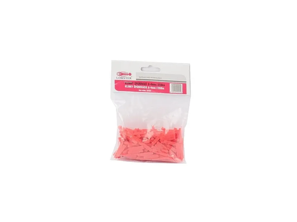 Klínky spárovací 0-10mm, 100ks Zlevněný