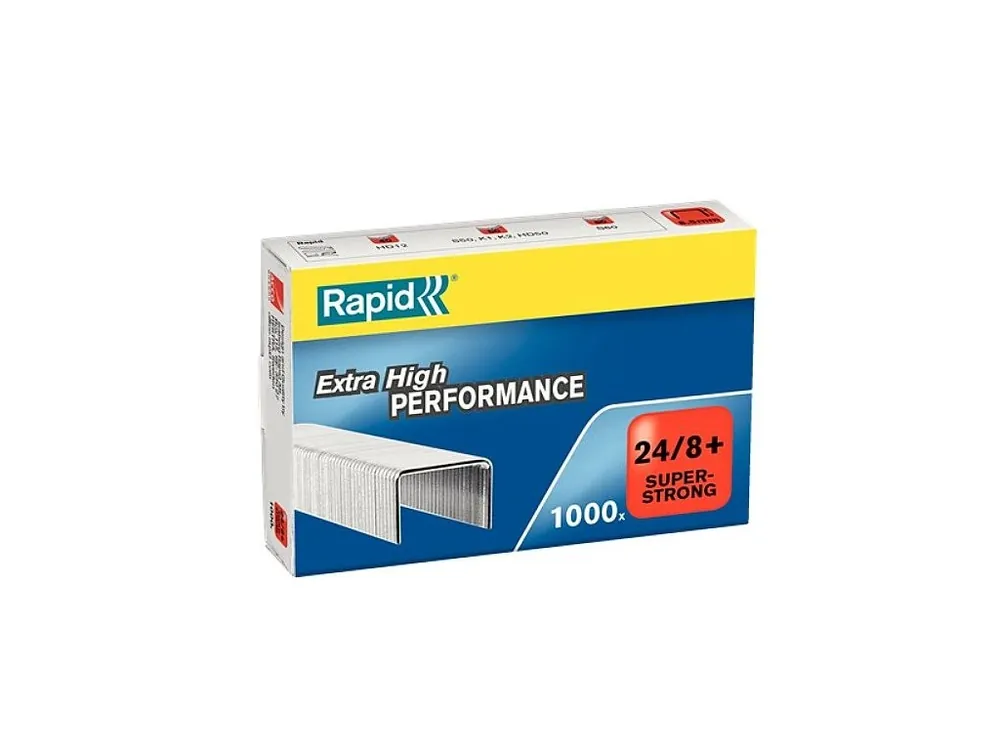 Spony Rapid č. 24, 8+mm, superstrong, 1000ks Bezpečná Platba