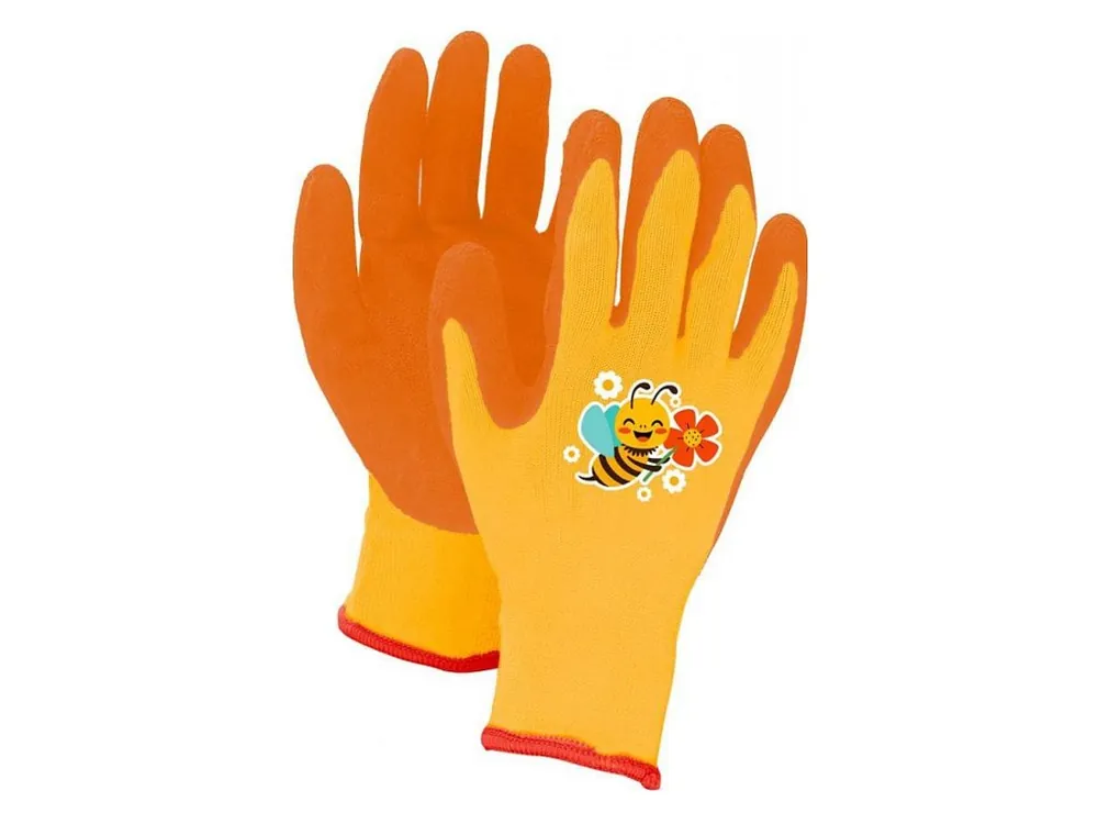 Dětské rukavice DAISY včelka oranžové, Cenový Hit
