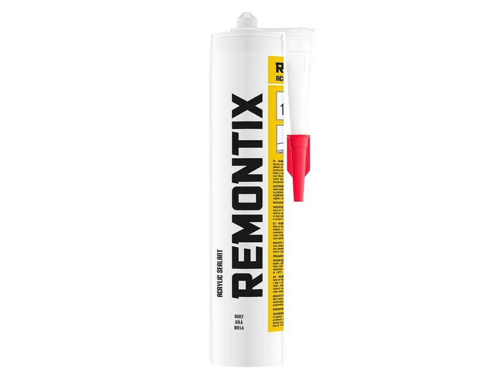 Akrylový tmel REMONTIX bílý, 240ml Originální