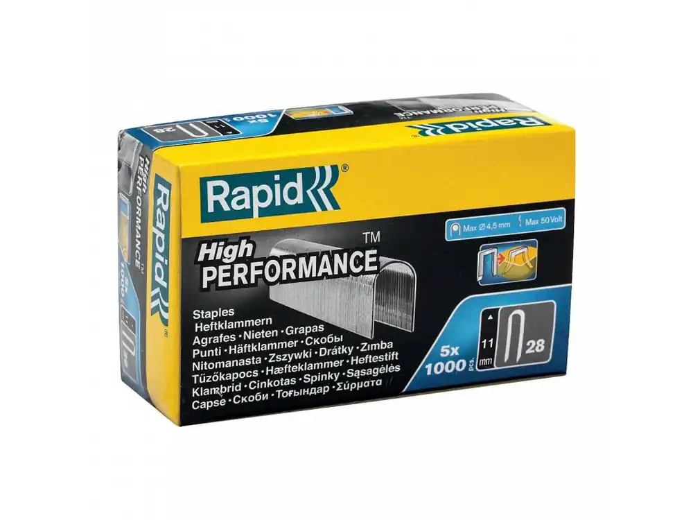 Nejlepší Volba Spony Rapid č. 28, 11mm, 5000ks