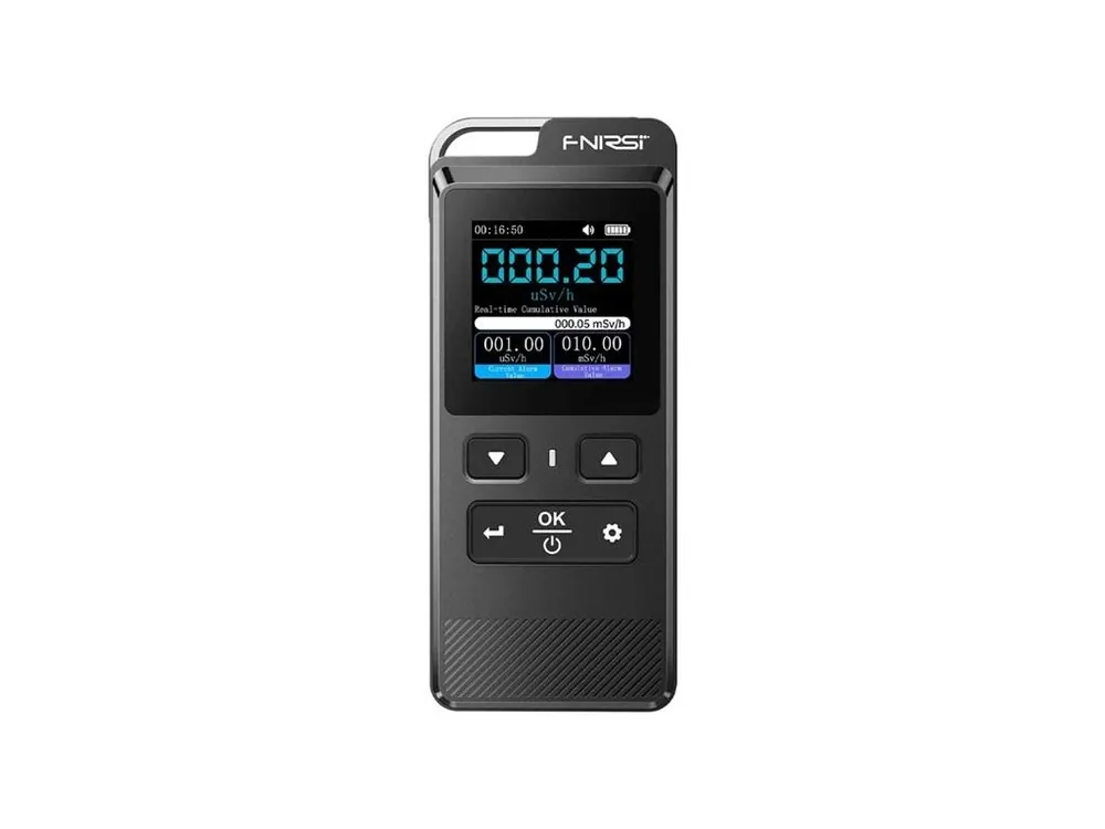 Vysoce Kvalitní Geigerův čítač pro kontrolu radioaktivity FNIRSI GC-02