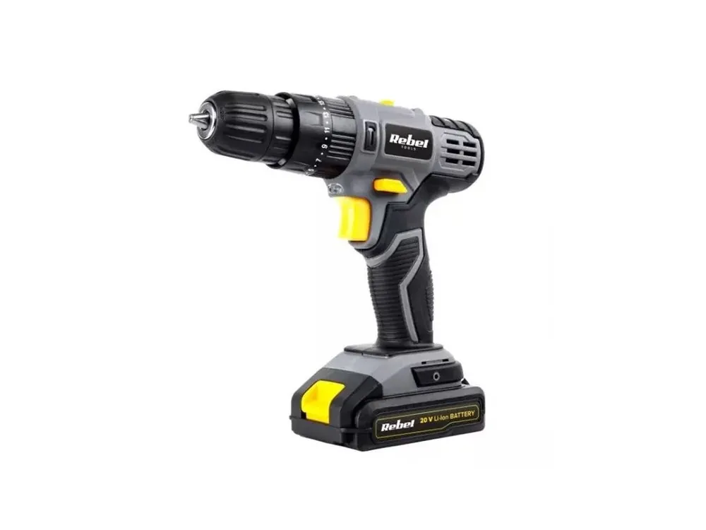 Vrtačka příklepová AKU REBEL TOOLS RB-1002 Omezená Nabídka