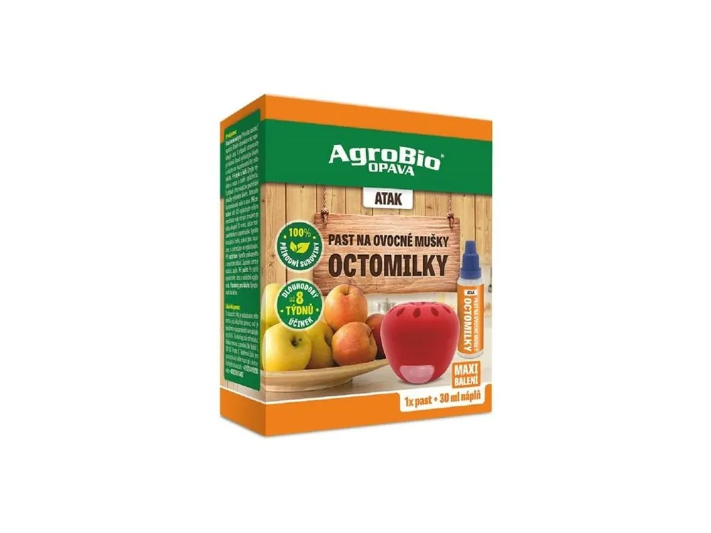 Sezónní Sleva Lapač octomilek AGROBIO Atak 30ml