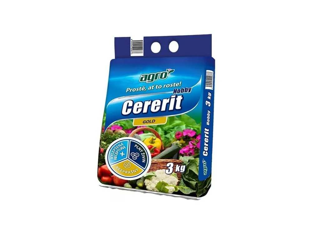 Hnojivo AGRO Cererit Hobby Gold 3kg Tovární Cena