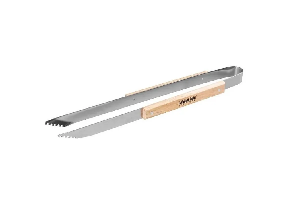 Must-Have Obraceč BBQ Grill nerez, dřevěná rukojeť, 45cm