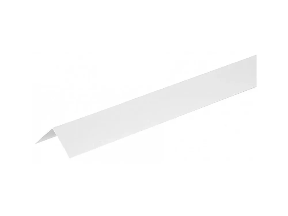 Zlevněný Ochranná rohová lišta Alu 1500x40x0,8mm, bílá, lesklá