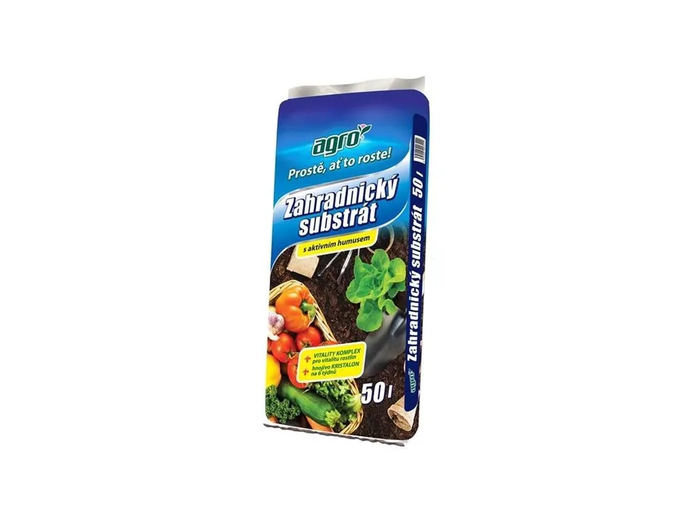 Zahradnický substrát AGRO 50l Odeslání Ihned