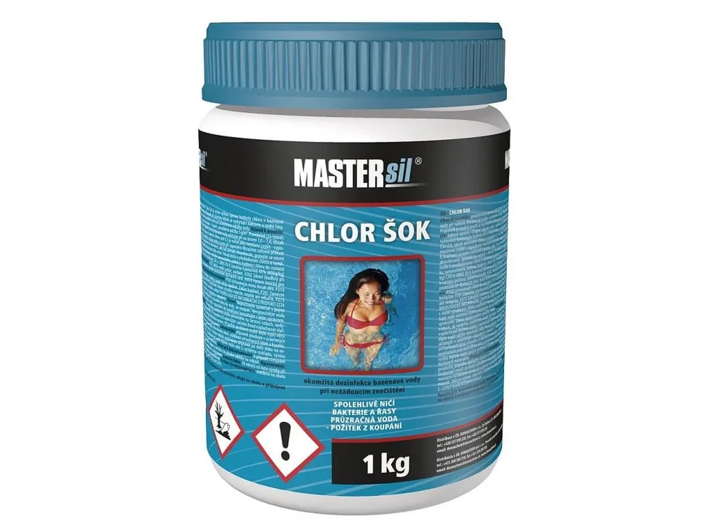 Sezónní Sleva Chlor-Šok MASTERsil dóza 1kg
