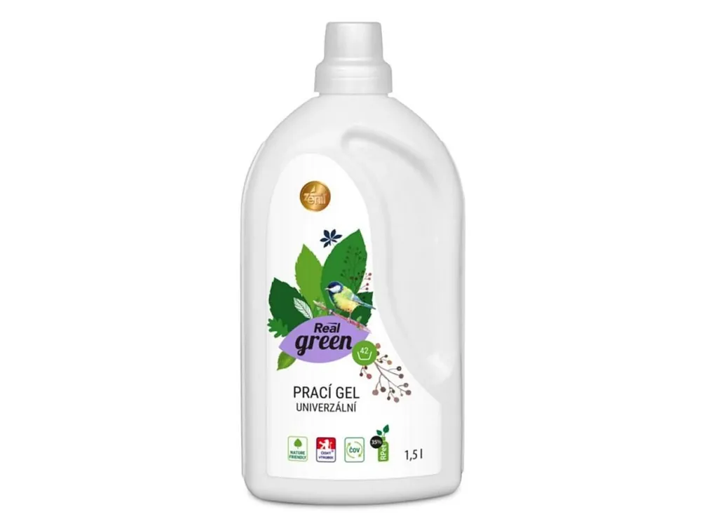 Ověřený Prací gel Real Green Clean 1,5l