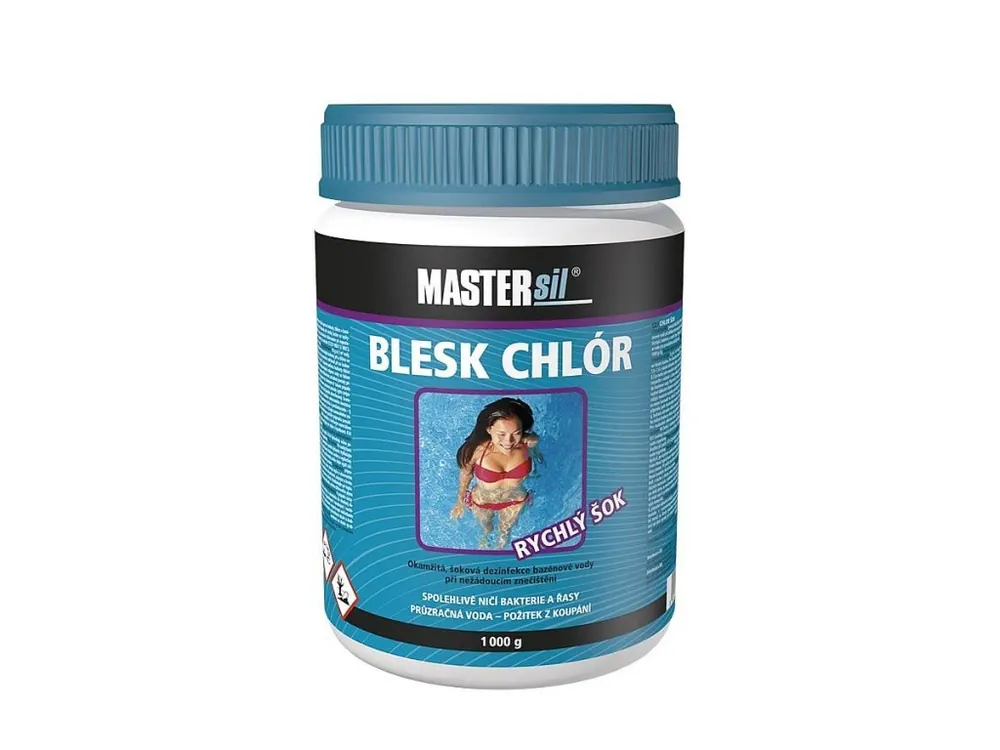 Blesk Chlor MASTERsil dóza 1kg Levný
