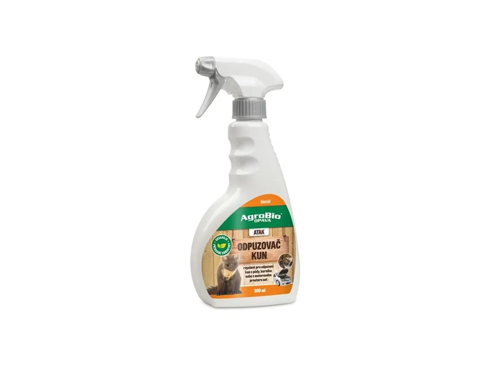 Odpuzovač kun AGROBIO Atak 500ml Objednat Nyní