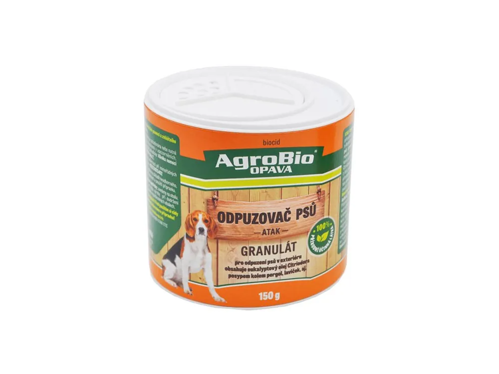 Nejlepší Cena Odpuzovač psů AGROBIO Atak 150g