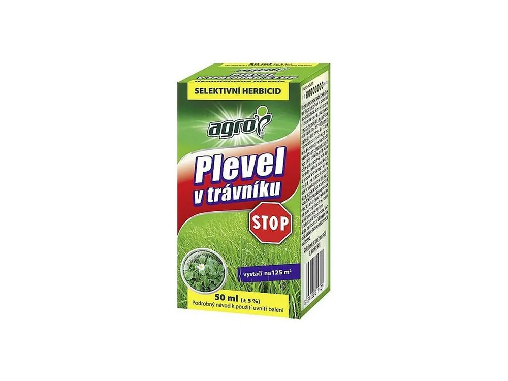 Sezónní Sleva AGRO Plevel v trávníku STOP 50 ml