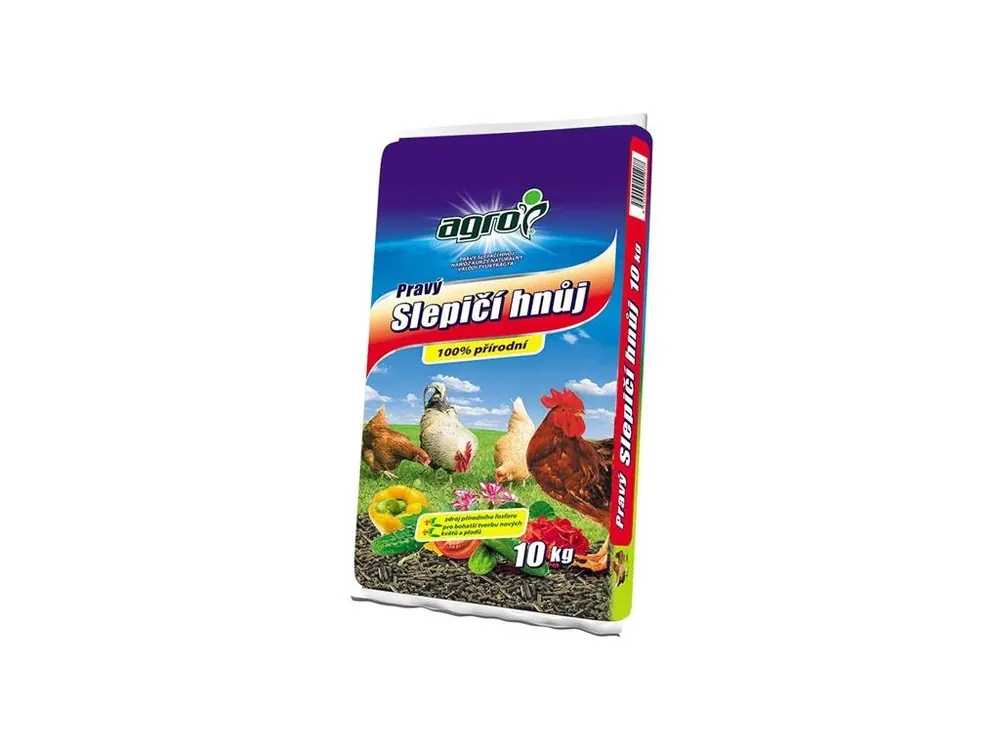Poslední Šance Pravý slepičí hnůj AGRO 10kg