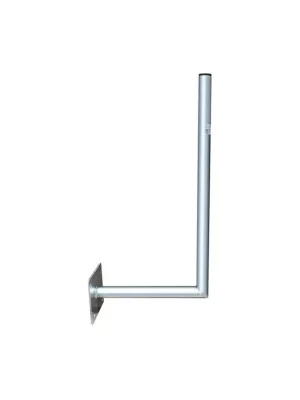 Nakupujte Hned Anténní držák 40cm na zeď se základnou, trubka 42/2mm, výška 70cm žár.