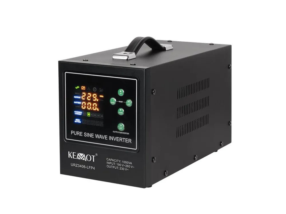 Nejlepší Cena Zdroj záložní KEMOT PROsinus 1000 URZ3406-LFP4 700W 12V