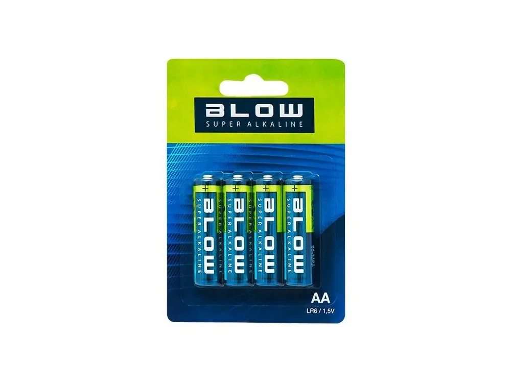 Baterie AA (LR6) alkalická BLOW Super Alkaline 4ks Koupit Online
