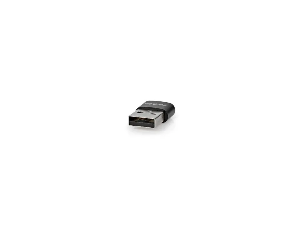 Dokud Zásoby Vydrží USB-A Adaptér Nedis CCGB60920BK