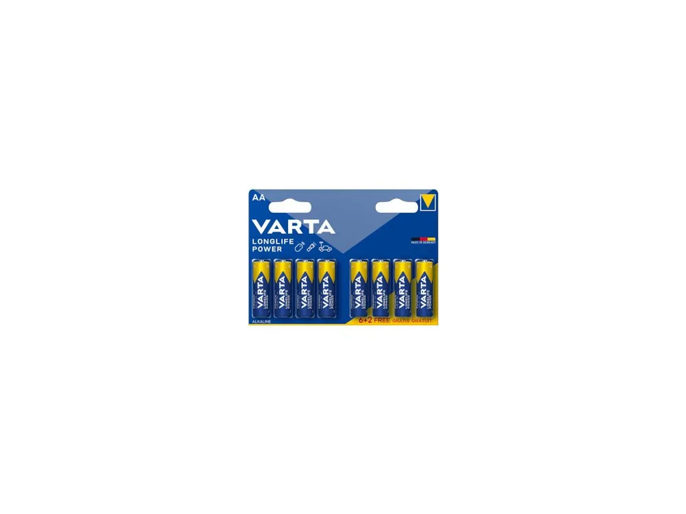 Alkalická Baterie AA 1.5 V High Energy 8-Propagační Blistr Varta VARTA-4906SO Cenově Výhodný