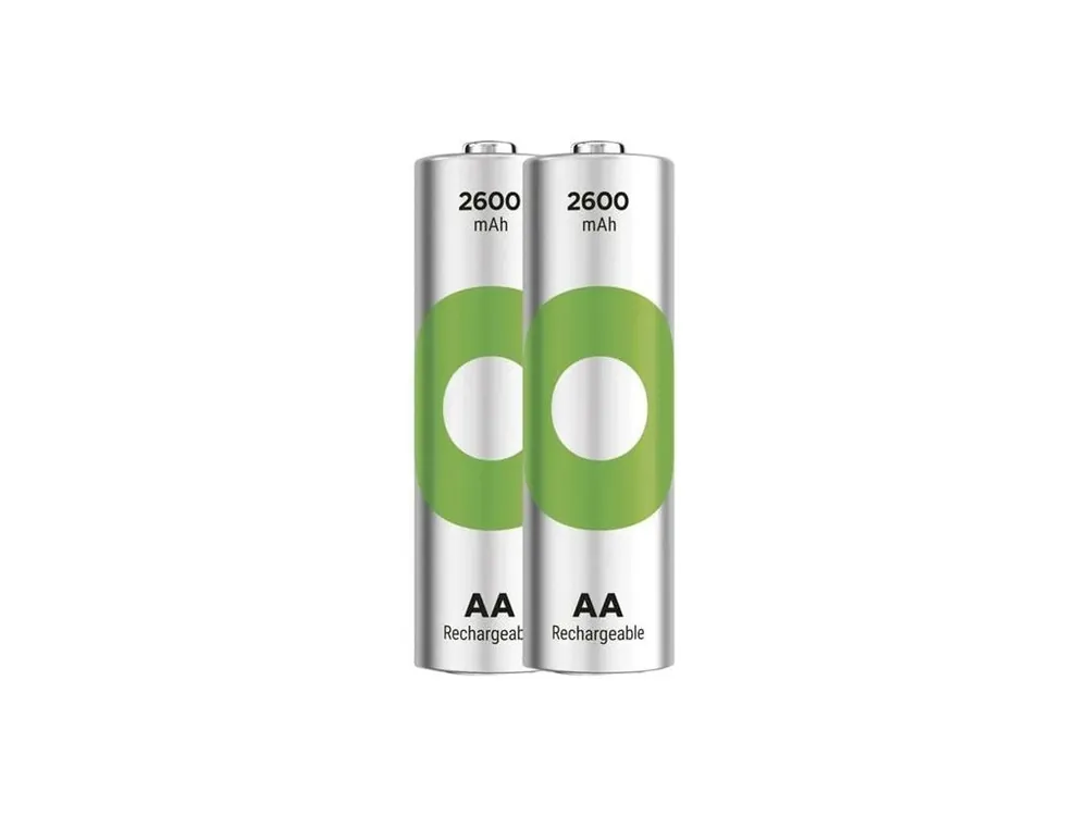Nejlepší Cena Baterie AA (R6) nabíjecí 1,2V/2600mAh GP Recyko 2ks