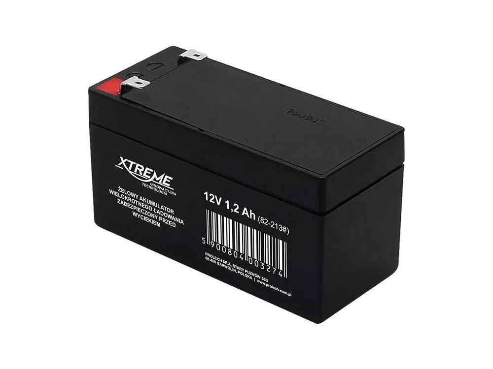 Objednat Nyní Baterie olověná 12V / 1,2Ah Xtreme 82-213 gelový akumulátor