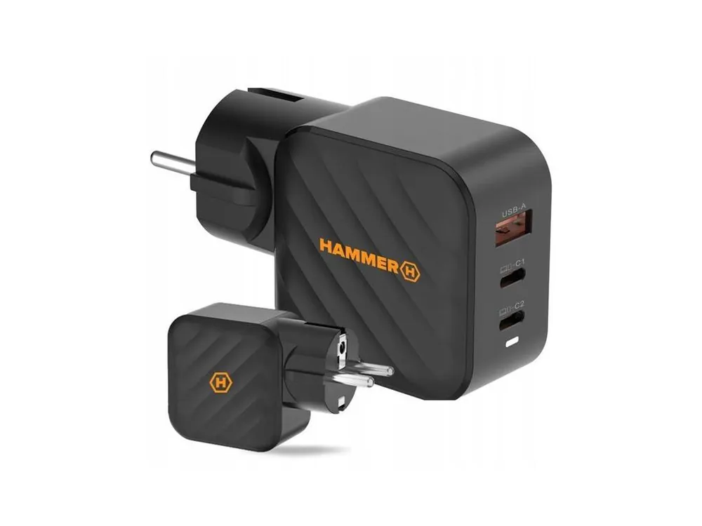 Adaptér USB HAMMER Rapidcharge 65W Sezónní Sleva
